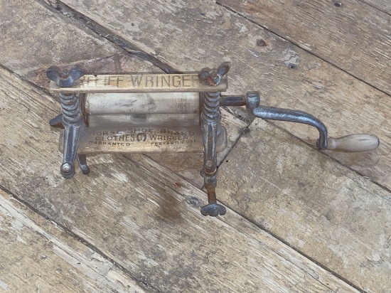 Horse Shoe Brand Clothes Wringer, Salesman Sample