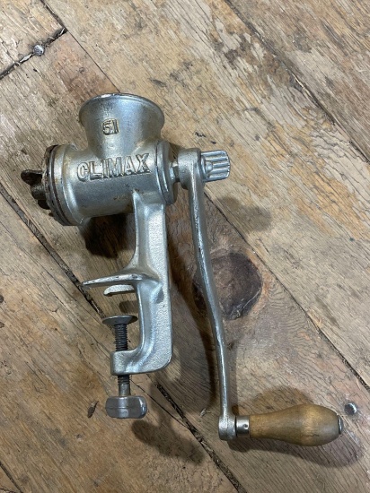 Climax Table Mounted Hand Crank Grinder/Chopper