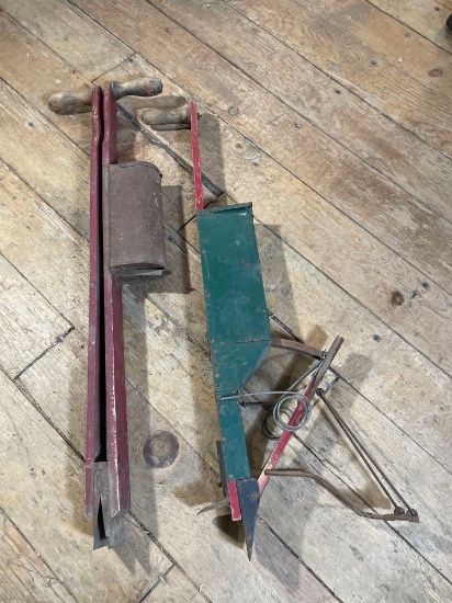Acme Segment Hand Corn Planter & Unmarked Planter