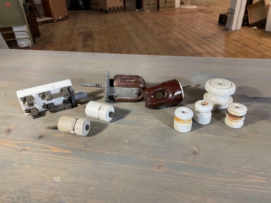 Large Assortment Of Insulators