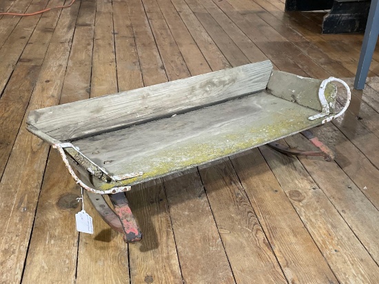 Buckboard Wagon Bench Seat w/ Spring
