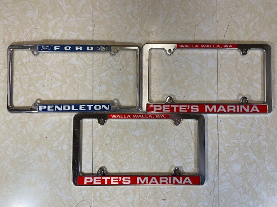 (3) Ford Connection WW, (1) Al's Auto Supply, (2) Pete's Marina, (1) Ford Pendleton