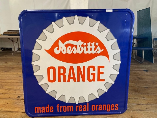 47" Nesbitt's Orange soda sign