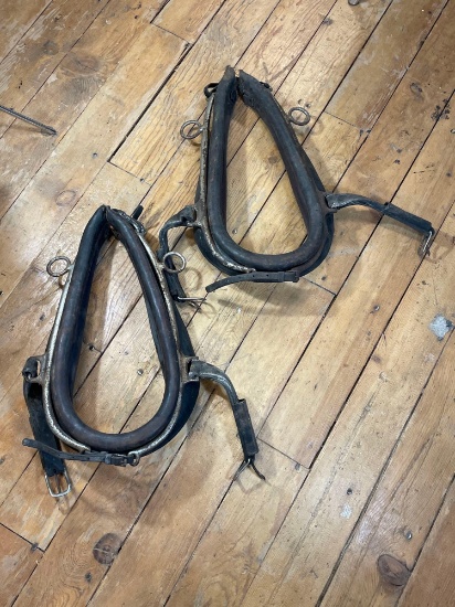 Pair Of Horse Collars w/ Hames