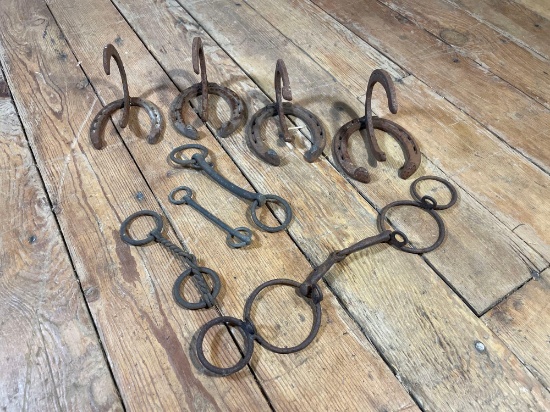 Assorted Bits & Horseshoe Wall Hangers
