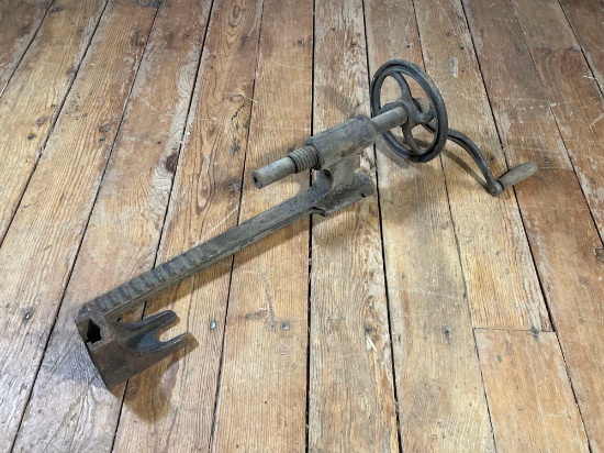Rare Hand Crank Drill Press