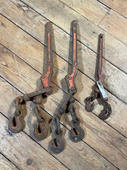 Pair Of Chain Binders Includes Smaller One