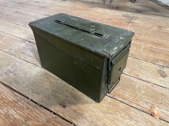 Vintage Millitary Ammo Box