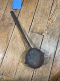 Antique Cast Iron Blacksmith Smelting Ladle Double Spouts