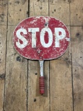 Vintage Flagger Sign