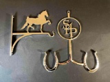 Chrome Plated Wall Mounted Tack Holder 