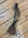 Copper Cowbell w/ Leather Strap