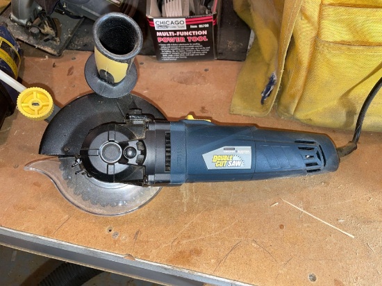 Chicago Electric Professional Double Cut Saw