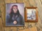 Framed Portrait Print Of Geronimo & print of a painting of a Native American by artist Ruane Mann...