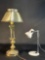 Two Adjustable Desk Lamps