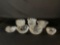 (7) Assorted Glass Salt Bowls