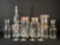 Monogramed Stemware, Canister Jars, & Water Carafes