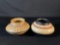 Rafael Silviera Mata Ortiz Pottery Bowl, & Terry Jones Wooden Bowl