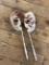 pair of Venetian masks Signed