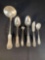 Assorted Pure Coin Silver Flatware