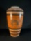 Navajo Etched Pottery Vase by Mitchell Blackhorse Dineh, featuring a variety of iconography