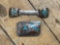 NAVAJO STERLING TURQUOISE CORAL CHIP INLAY PEYOTE BIRD BUCKLE & Watch Band