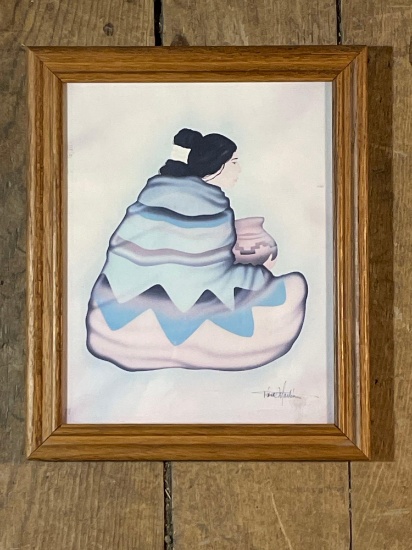 Diana Martin Signed LR Framed Print