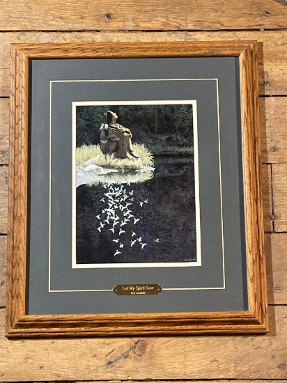 Bev Doolittle "Let My Spirit Soar," Framed Print