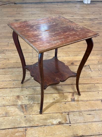 antique oak parlor table