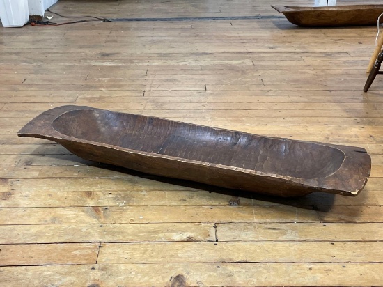 Primitive Hand Hewn Dough Bowl