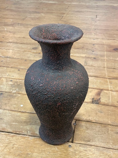 Textured Stoneware Vase