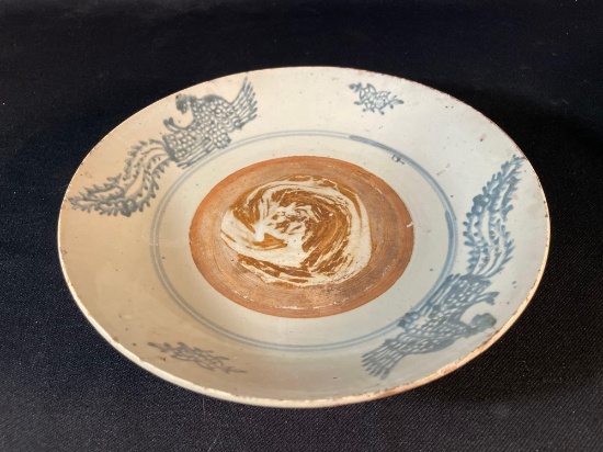 Ming Dynasty Swatow ware porcelain dish