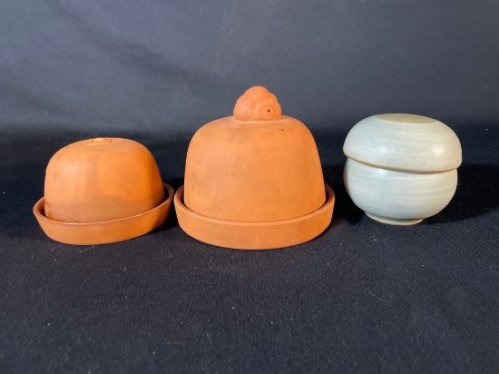 (3) Garlic Roasters