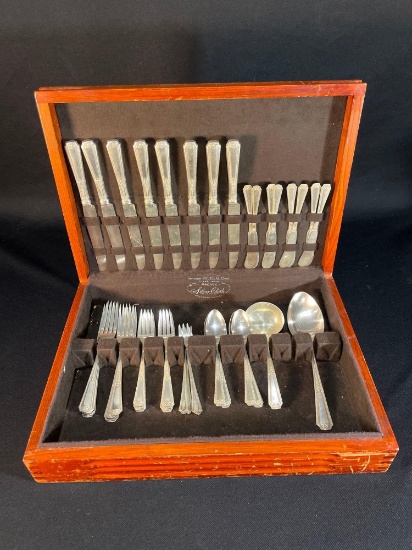 Towle Sterling Silver Flatware Pat. 1924 Service For 8