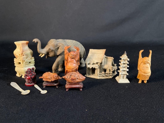 Assorted Asian Figurines