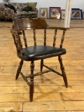 Captain's Chair w/ Cushioned Seat