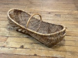 French Grape Harvesting Basket