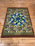 Radiant Star Horse Quilt