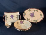 Pacific Rim Serving Bowl & Platters