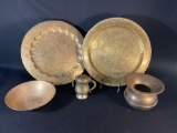 Brass Platters/Dishes
