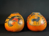 Handpainted Gourds One By Breckinridge Designs & Stone Heat Studios