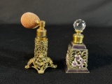 Cherub 24K Goldplate Perfume Atomizer, a decorative vintage perfume dispenser & vintage perfume