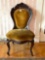 John Belter Rosewood side chair with carved florals 1860s