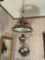 Victorian hanging parlor lamp