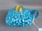 Blue snowflake finger lamp