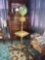 Marble and brass piano lamp
