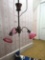 3 light chandelier 1930's