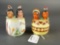 2 pair nodder salt and peppers of Native Americans