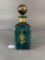 Teal blue decanter Baccarat