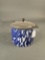 Blue swirl granite berry bucket